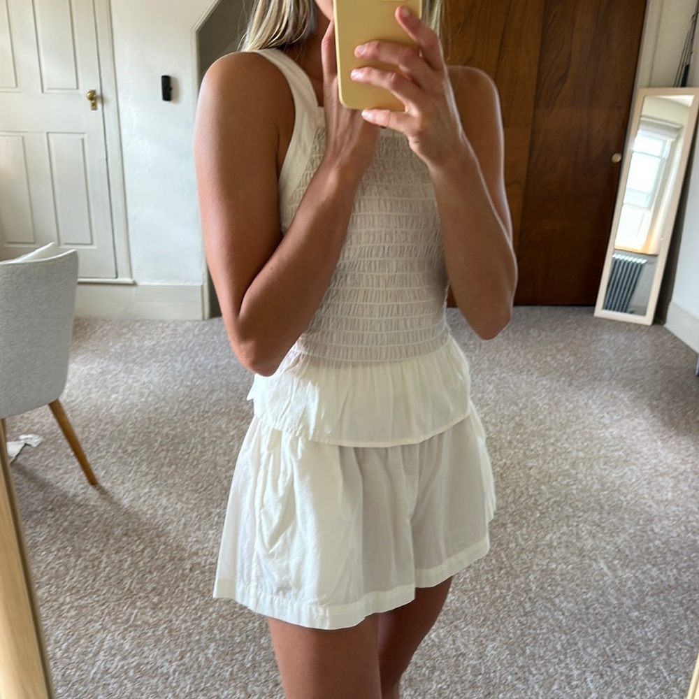 Free People White Tank Top